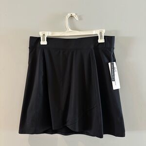 Nanette Lepore Play Active Black Tennis Skirt Skort Sz L
